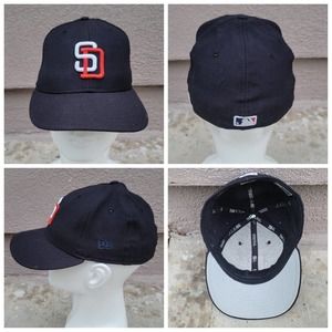 New Era San Diego Padres Fitted 100% Wool Hat